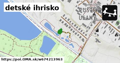 detské ihrisko