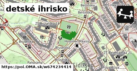 detské ihrisko