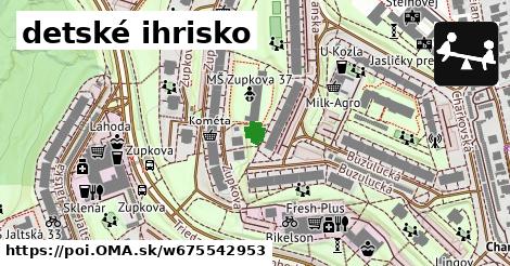 detské ihrisko