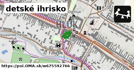 detské ihrisko