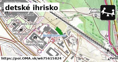 detské ihrisko