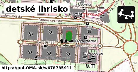 detské ihrisko