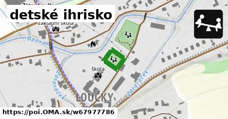 detské ihrisko