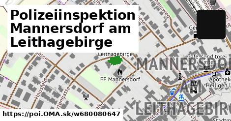 Polizeiinspektion Mannersdorf am Leithagebirge