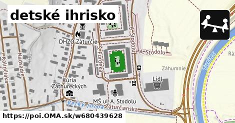 detské ihrisko