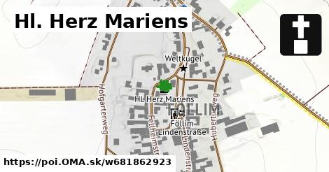 Hl. Herz Mariens