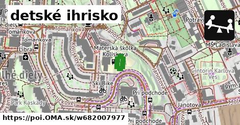 detské ihrisko