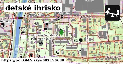 detské ihrisko