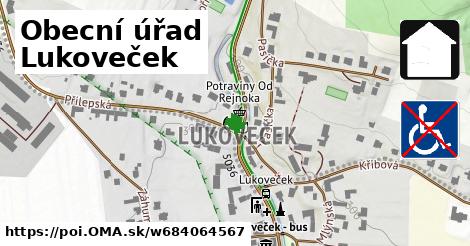 Obecní úřad Lukoveček