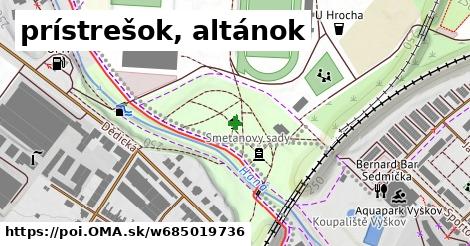 prístrešok, altánok