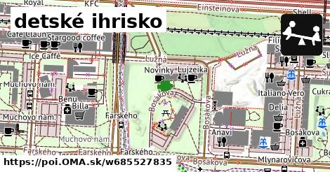 detské ihrisko