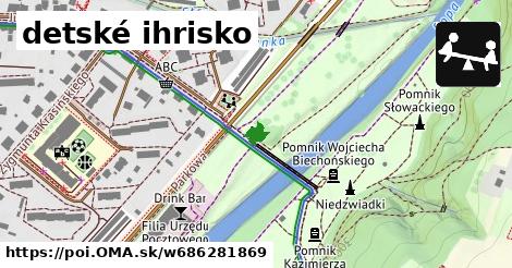 detské ihrisko