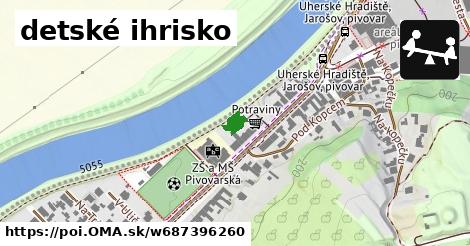 detské ihrisko