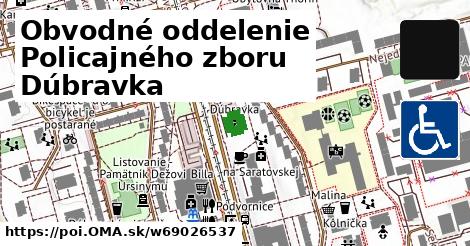 Obvodné oddelenie Policajného zboru Dúbravka