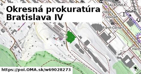 Okresná prokuratúra Bratislava IV