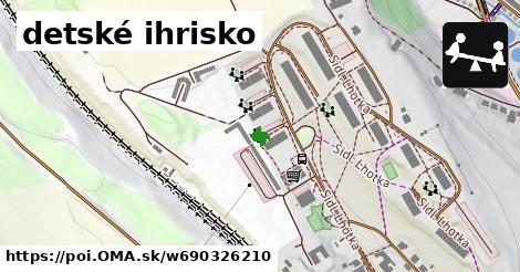 detské ihrisko