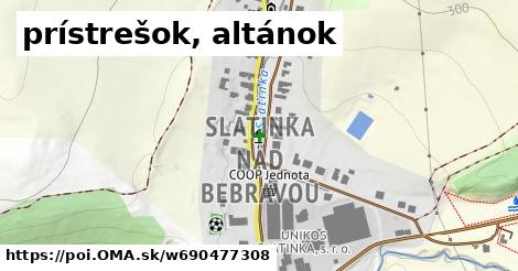 prístrešok, altánok