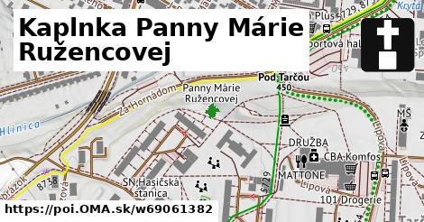 Kaplnka Panny Márie Ružencovej