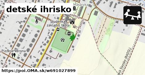 detské ihrisko