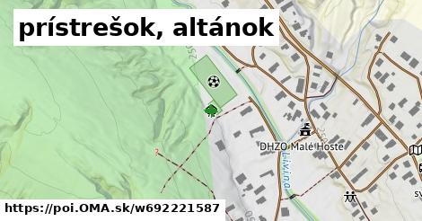 prístrešok, altánok