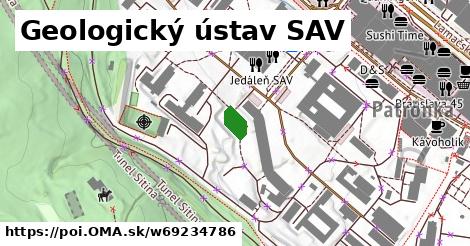 Geologický ústav SAV