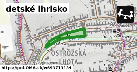 detské ihrisko