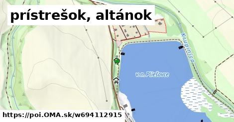 prístrešok, altánok