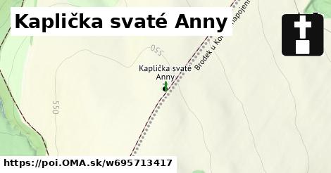 Kaplička svaté Anny