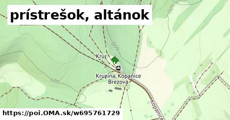 prístrešok, altánok