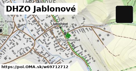 DHZO Jablonové