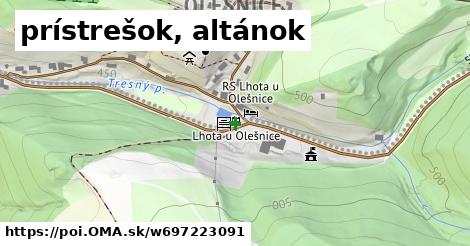 prístrešok, altánok