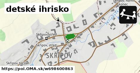 detské ihrisko