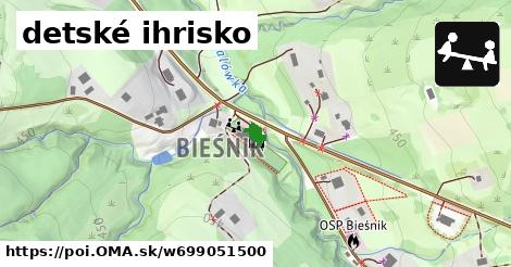 detské ihrisko