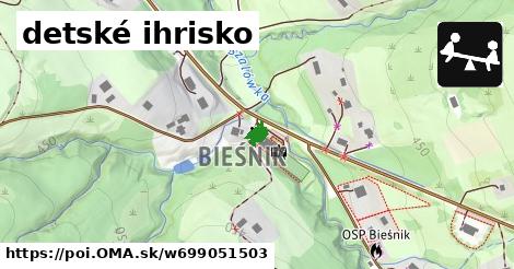 detské ihrisko