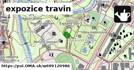 expozice travin