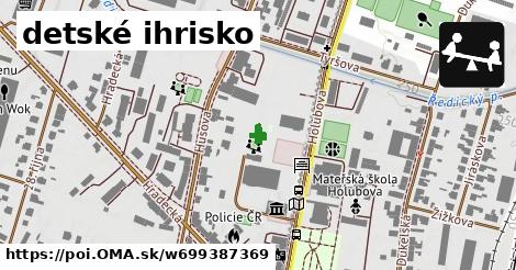 detské ihrisko