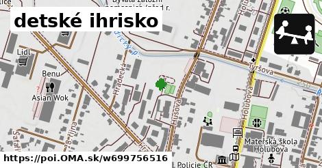 detské ihrisko