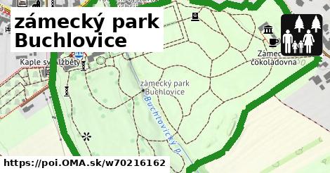 zámecký park Buchlovice