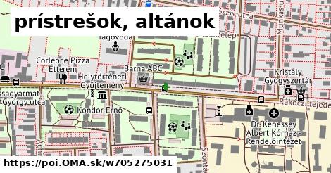 prístrešok, altánok