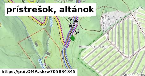 prístrešok, altánok