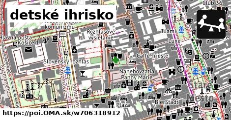 detské ihrisko