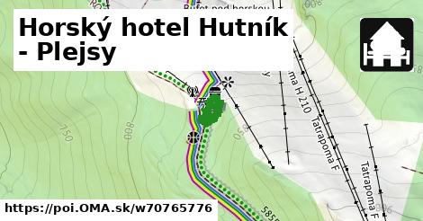 Horský hotel Hutník - Plejsy