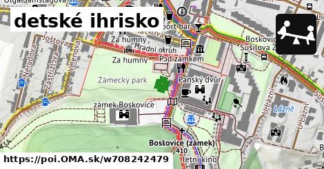 detské ihrisko