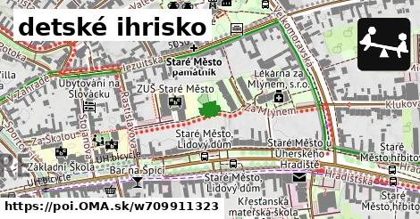 detské ihrisko