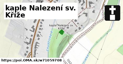 kaple Nalezení sv. Kříže