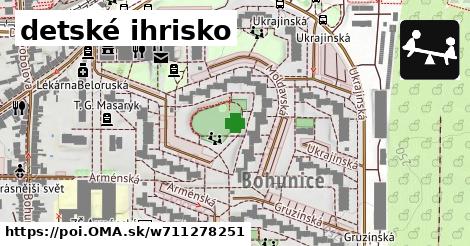 detské ihrisko