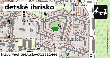 detské ihrisko