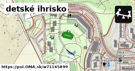 detské ihrisko