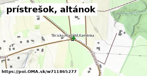 prístrešok, altánok