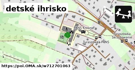 detské ihrisko